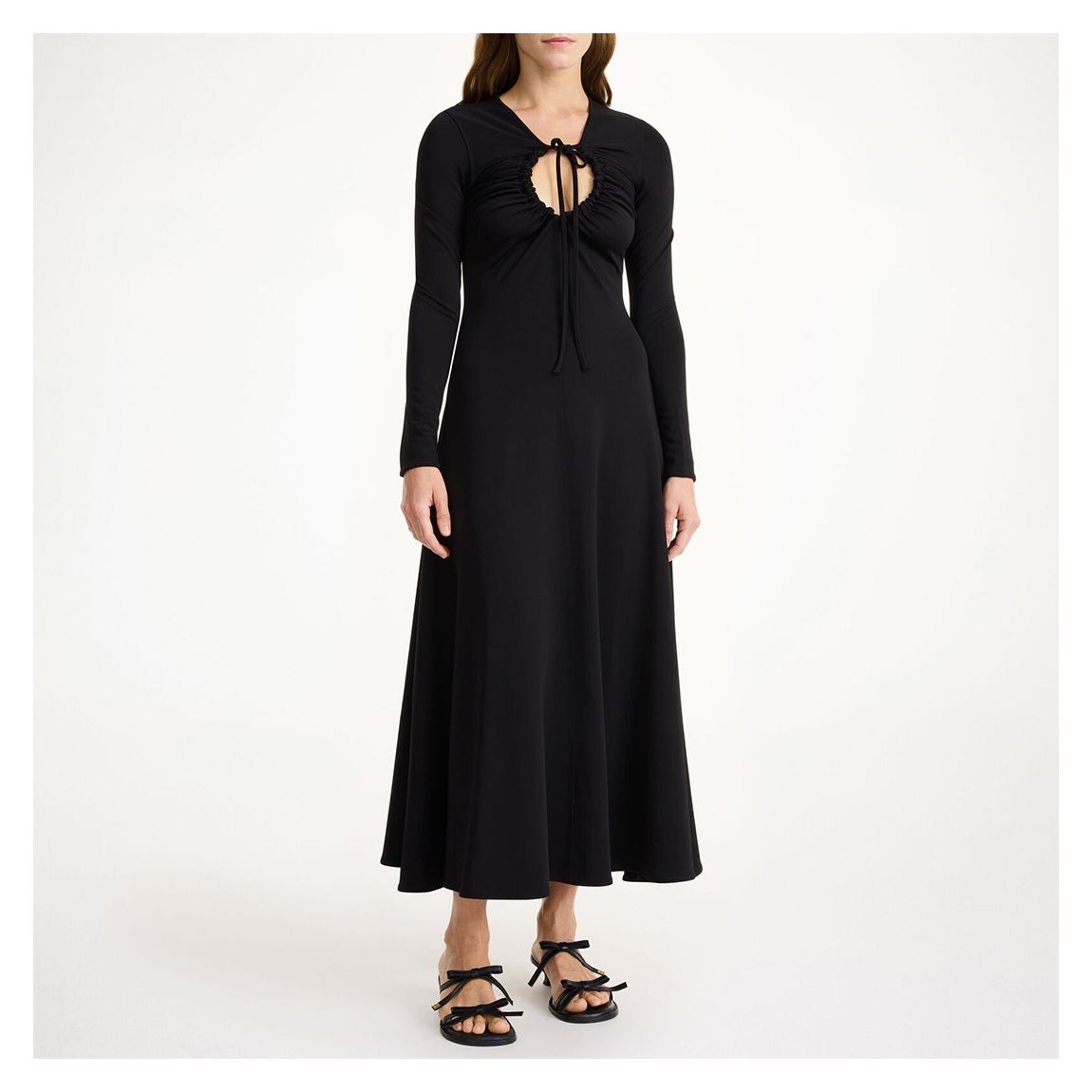 Black Deija Key Hole Dress main product photo