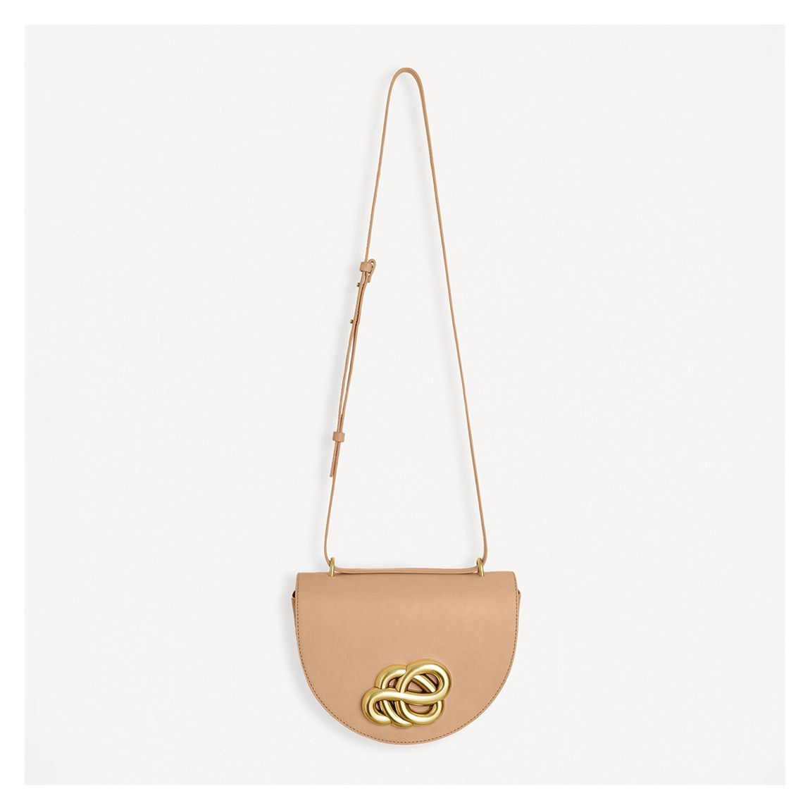 Tan Cebella Leather Bag main product photo