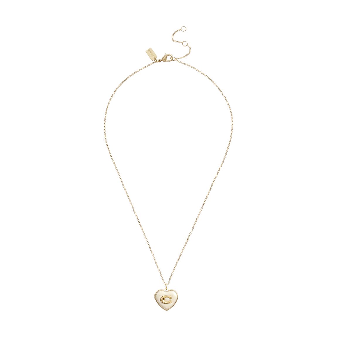 White Heart Locket main product photo