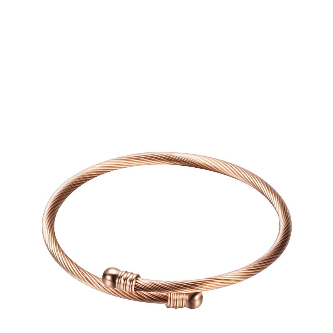 18K Rose Gold Slip On Bangle main product photo