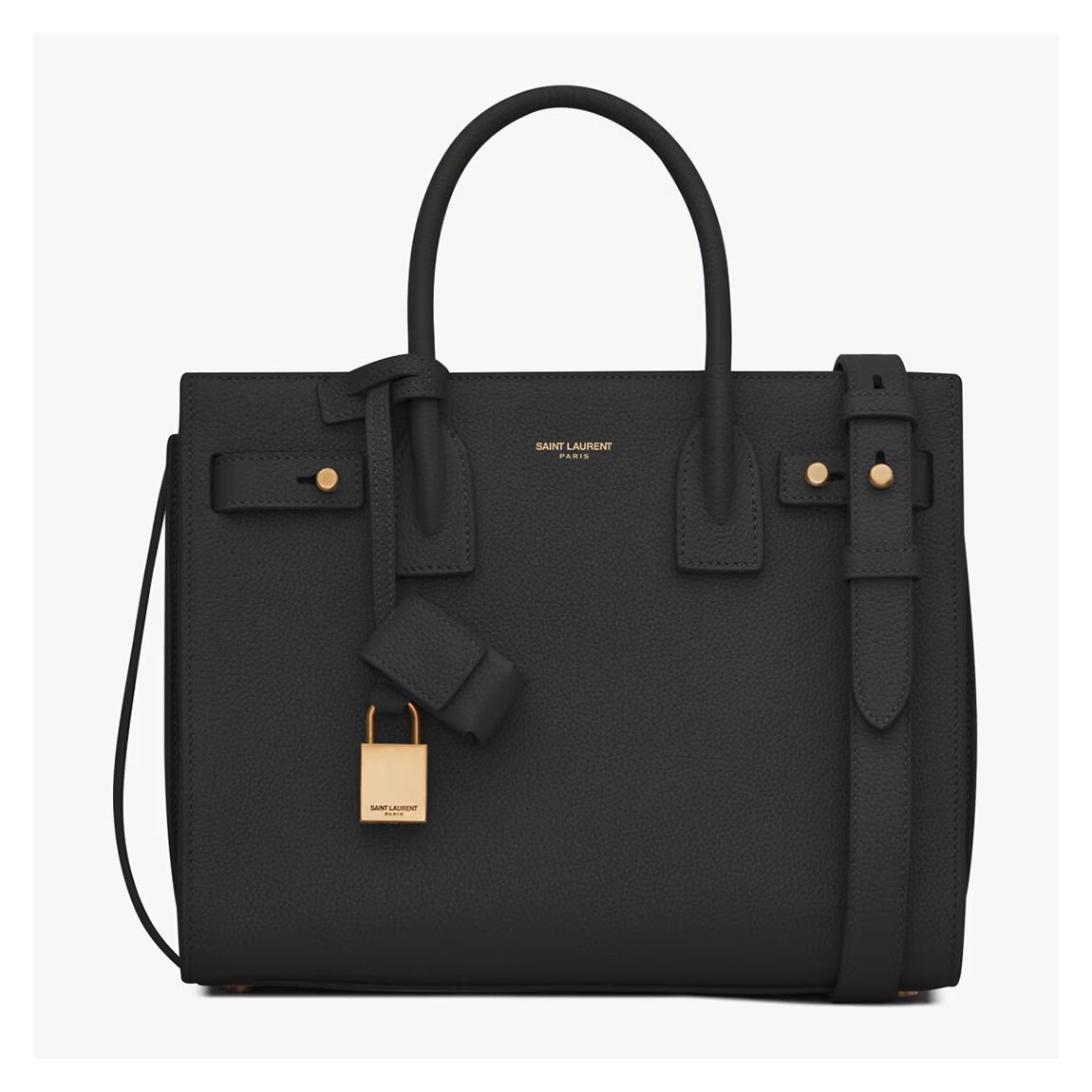 Black Saint Laurent Sac De Jour Nano Bag main product photo