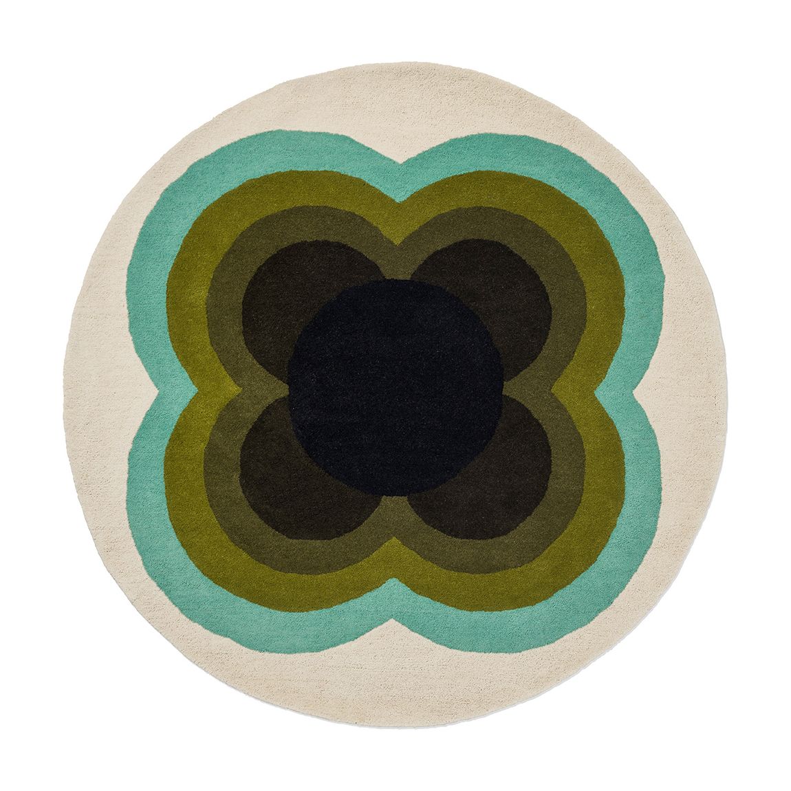 Sunflower 060007 150cm Round Rug, Olive main product photo