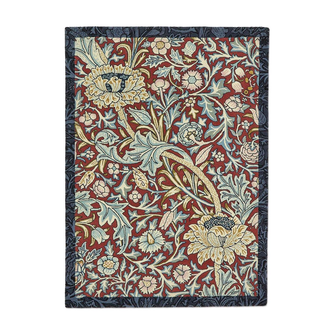 Trent Madder Red/Webb's Blue 127510 250x350cm Rug main product photo