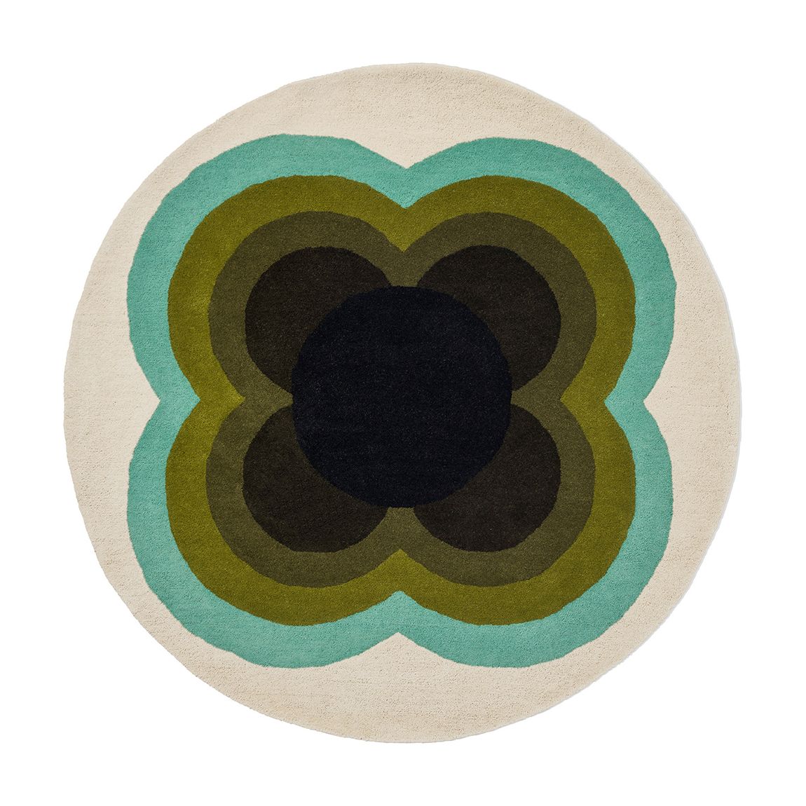 Sunflower 060007 200cm Round Rug, Olive main product photo