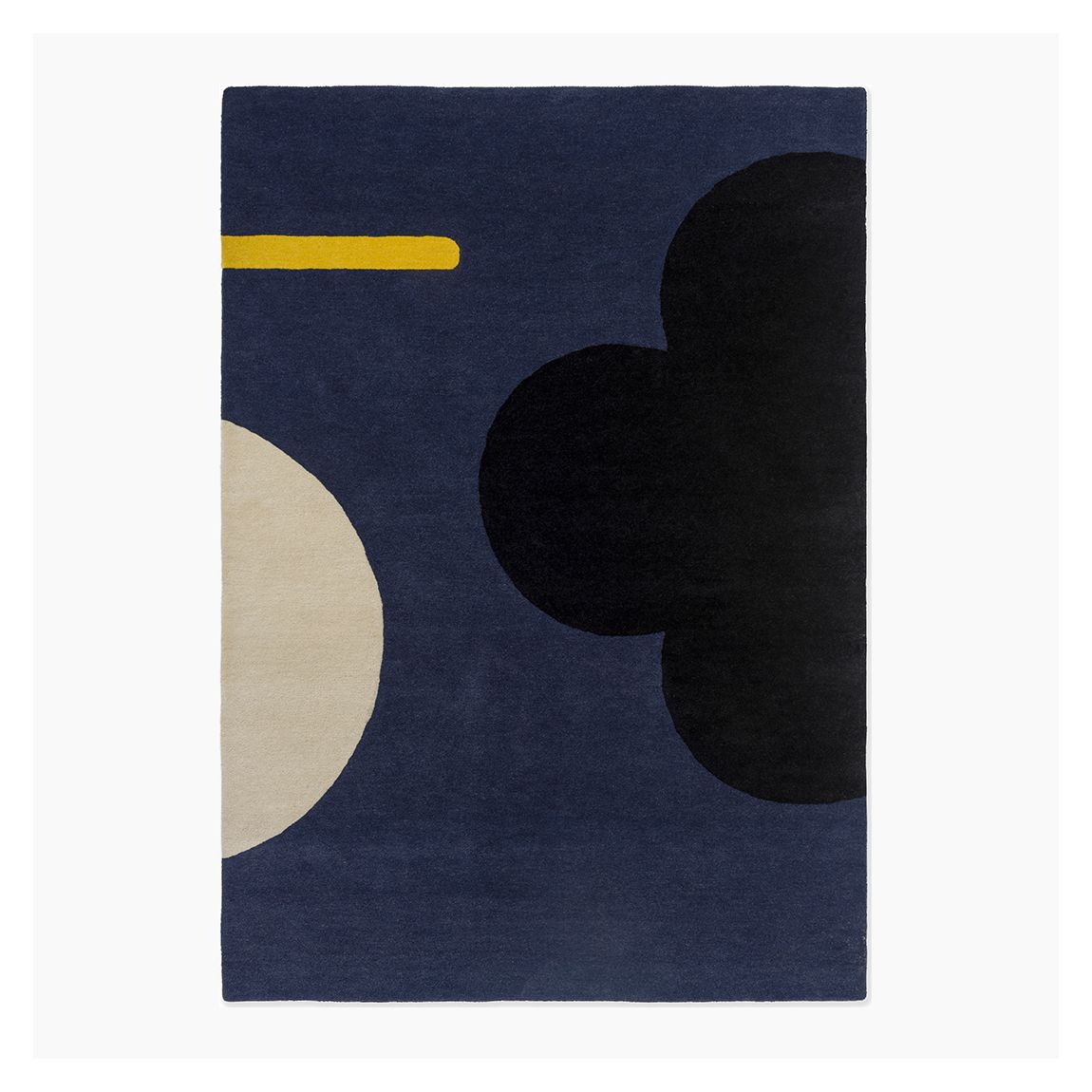 Geo Flower 060608 200x280cm Rug, Denim main product photo