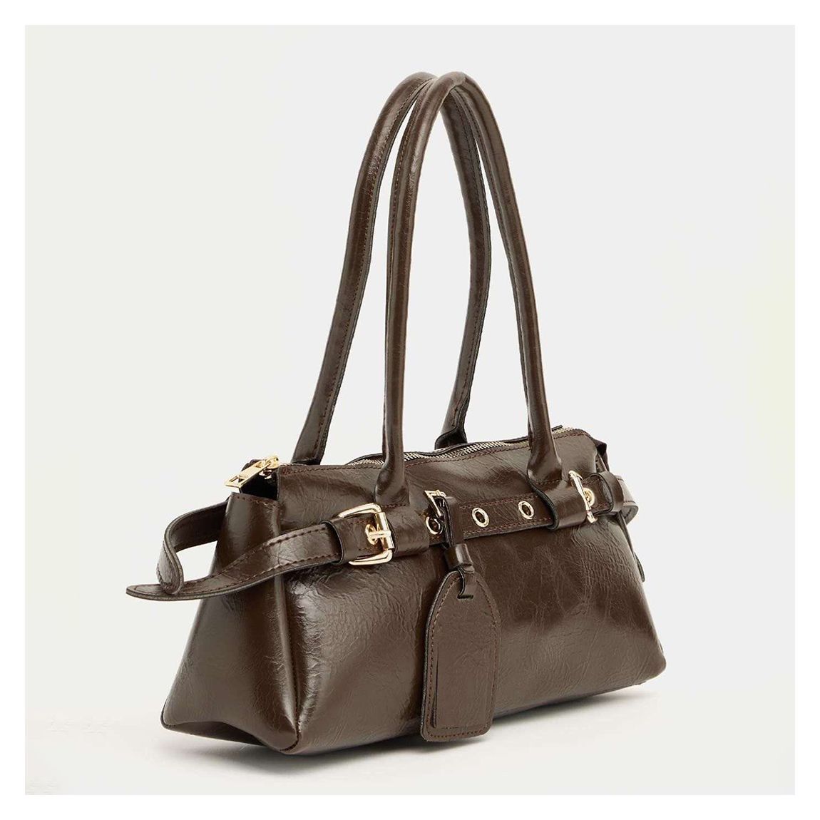 Brown Leather Handbag main product photo