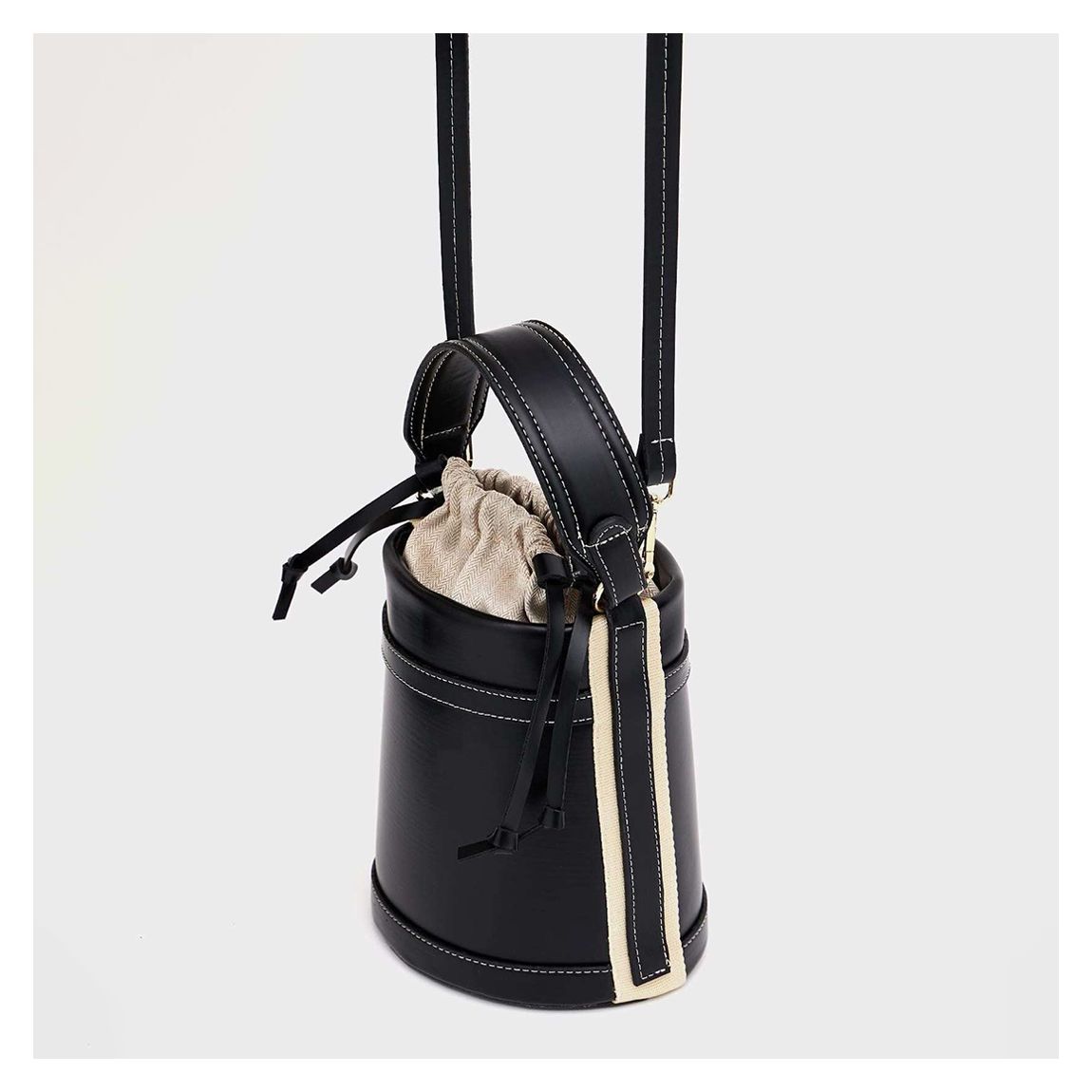 Black Leather Handbag main product photo