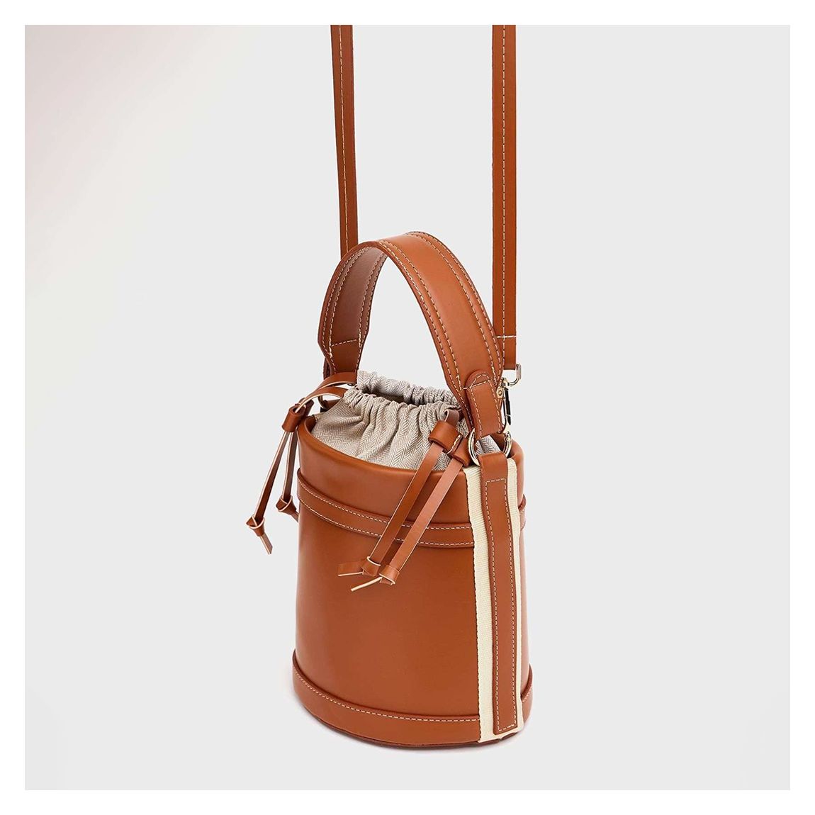 Brown Leather Handbag main product photo
