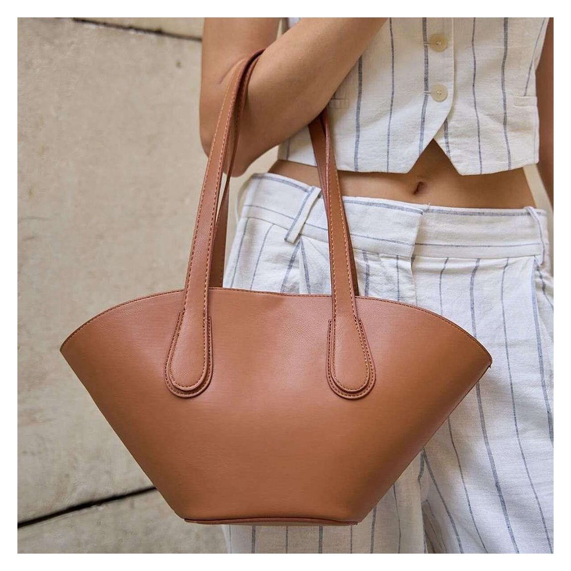 Brown Leather Handbag main product photo
