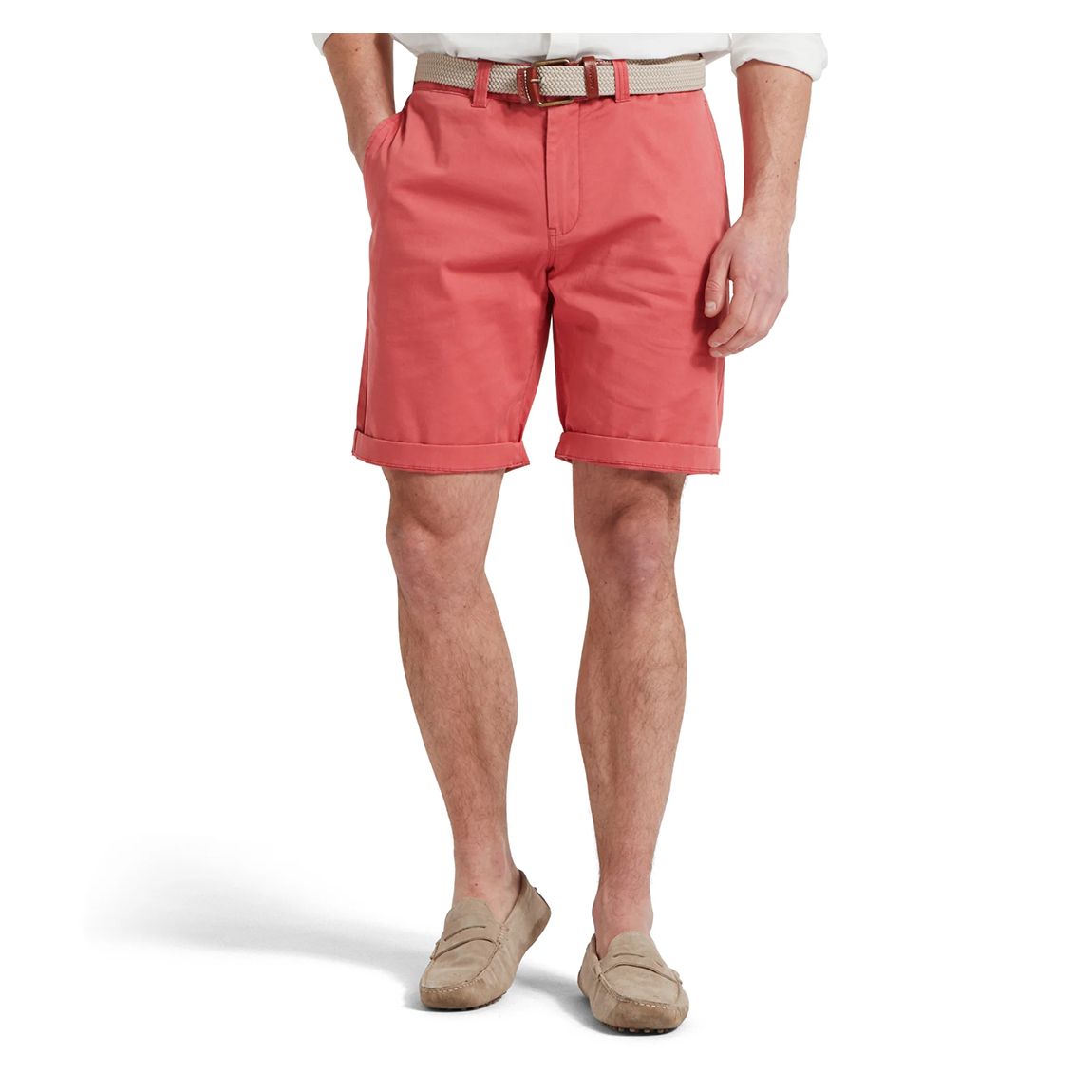 Coral Paul Stretch Chino Shorts main product photo