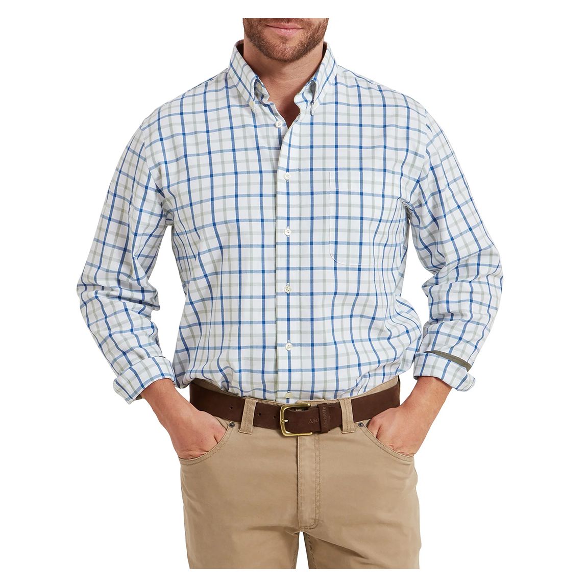 Green Brancaster Classic Shirt main product photo