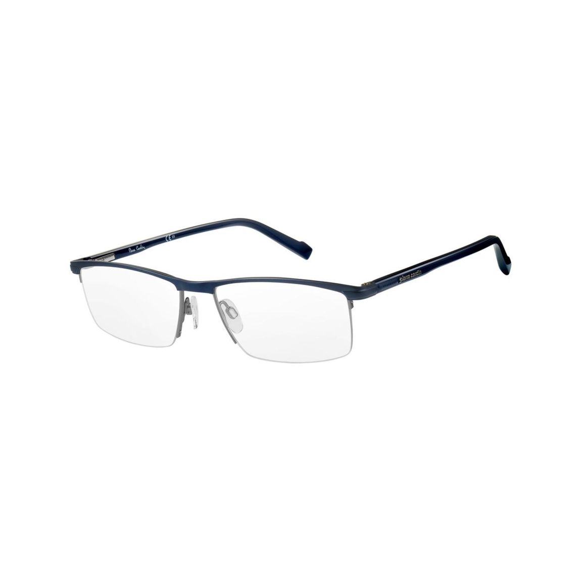 Rimless Rectangle Eyeglasses - Blue Frames For main product photo