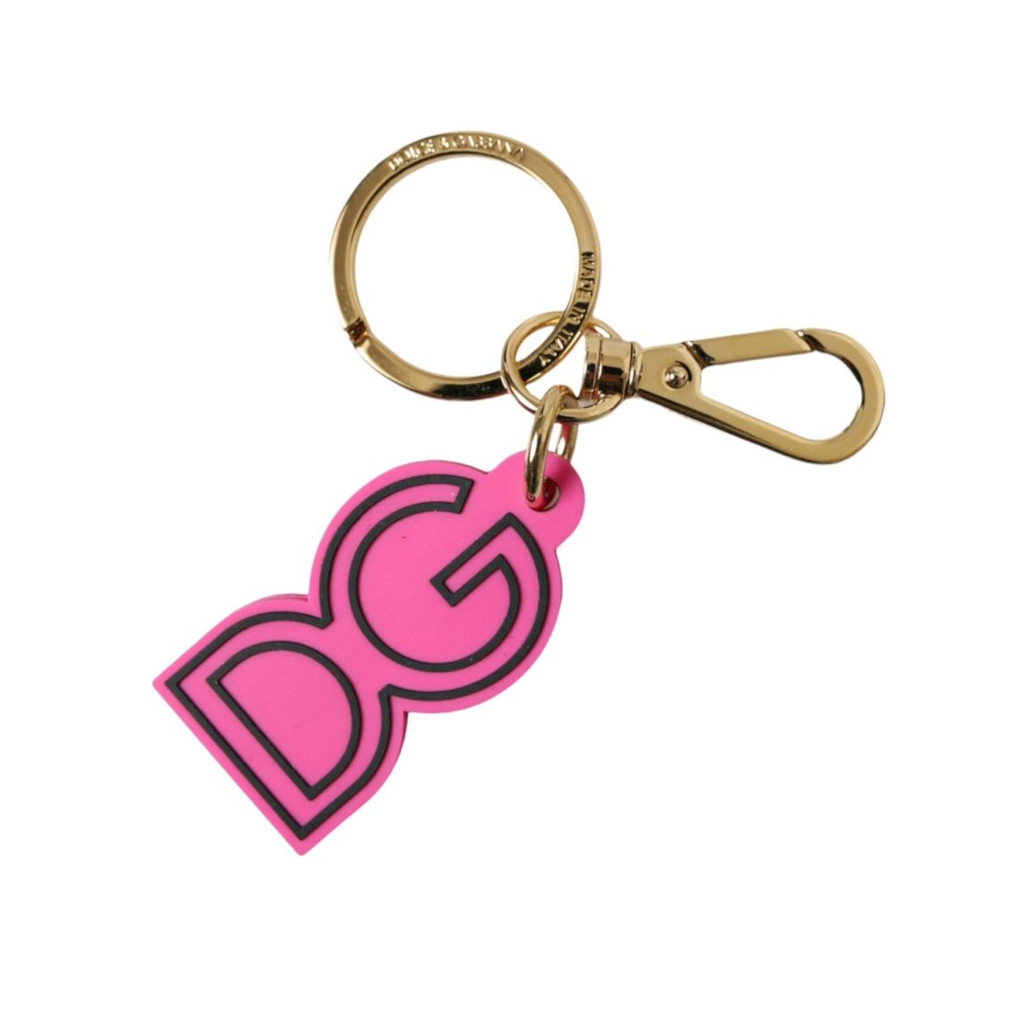 Designer Charm Keychain Accessory Wo - Gold And Pink main product photo