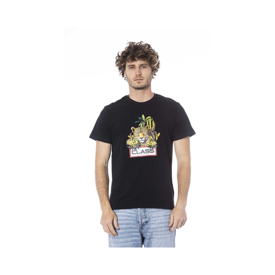 Jaguar Graphic Tee Casual Style - Black T-Shirts main product photo