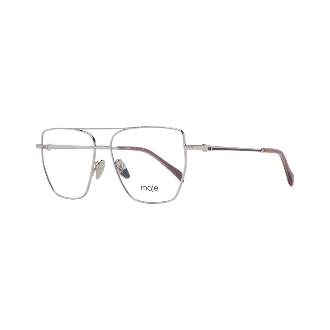 Metal Square Eyeglass Frames Wo - Gold main product photo