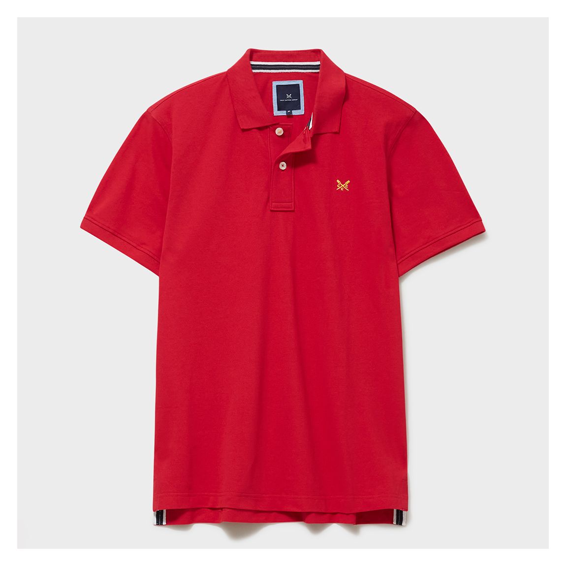 Red Classic Cotton Polo Shirt main product photo