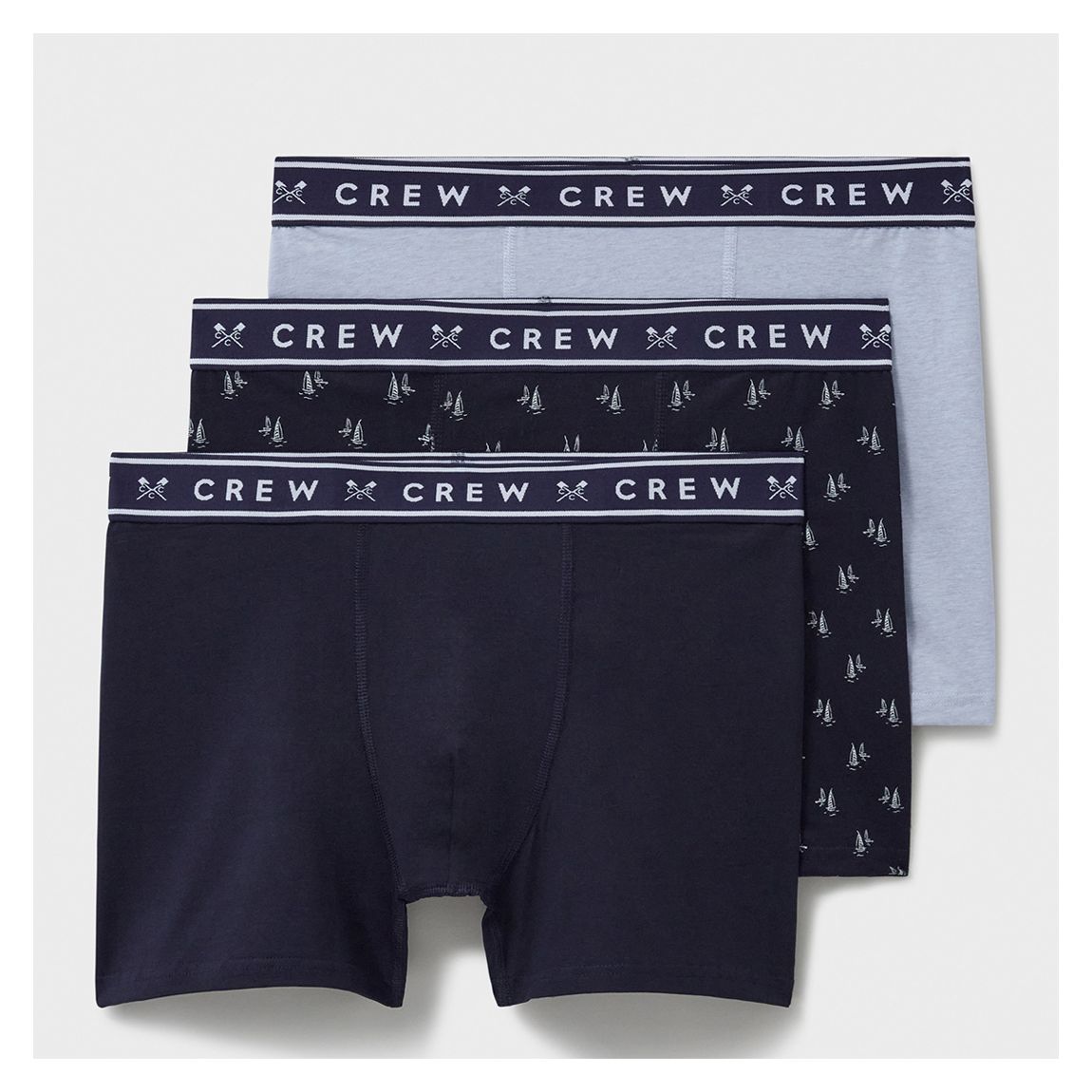 Multi 3 Pack Cotton Blend Boxers main product photo