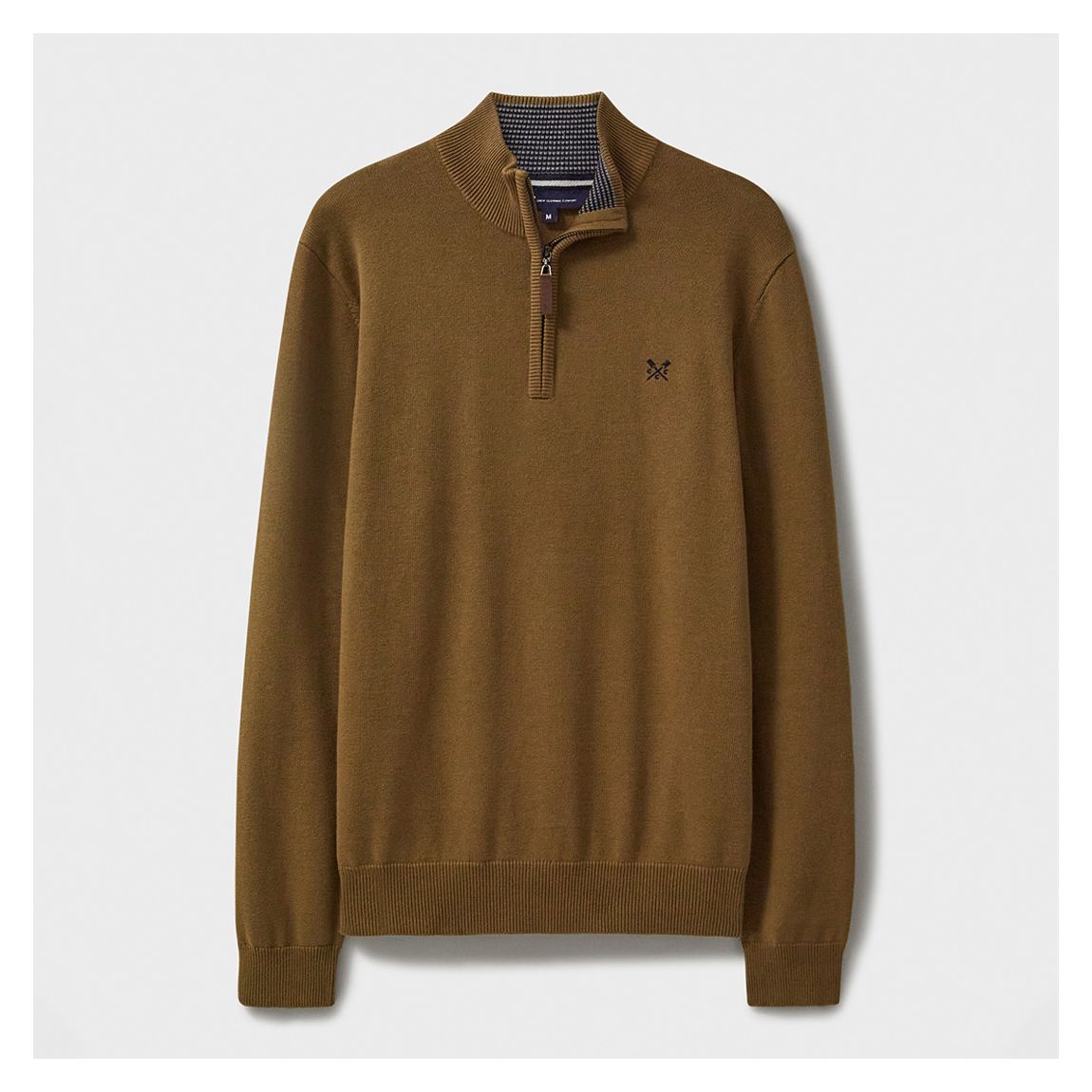 Purple Classic 1/2 Zip Cotton Jumper main product photo