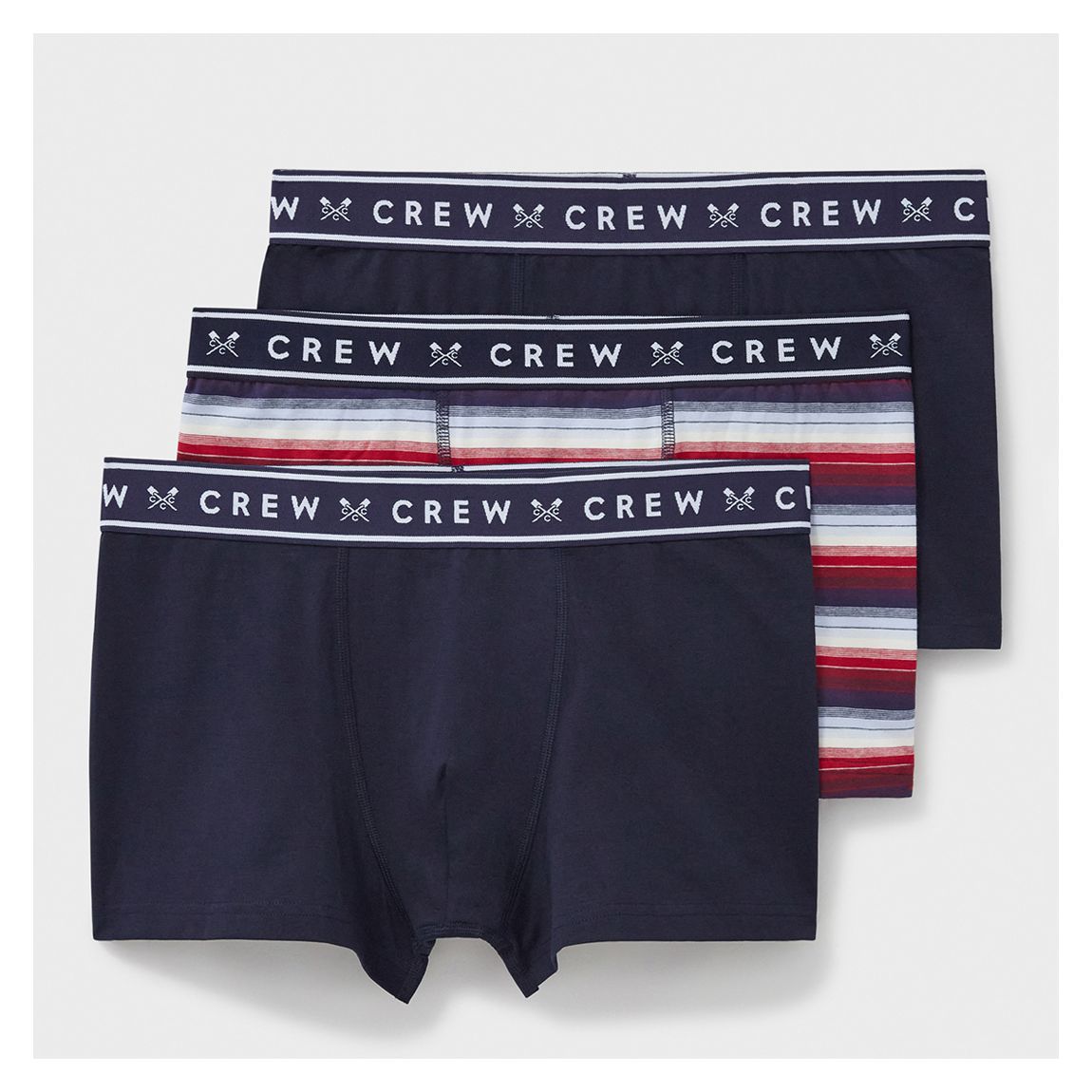 Multi 3 Pack Cotton Stretch Boxers main product photo