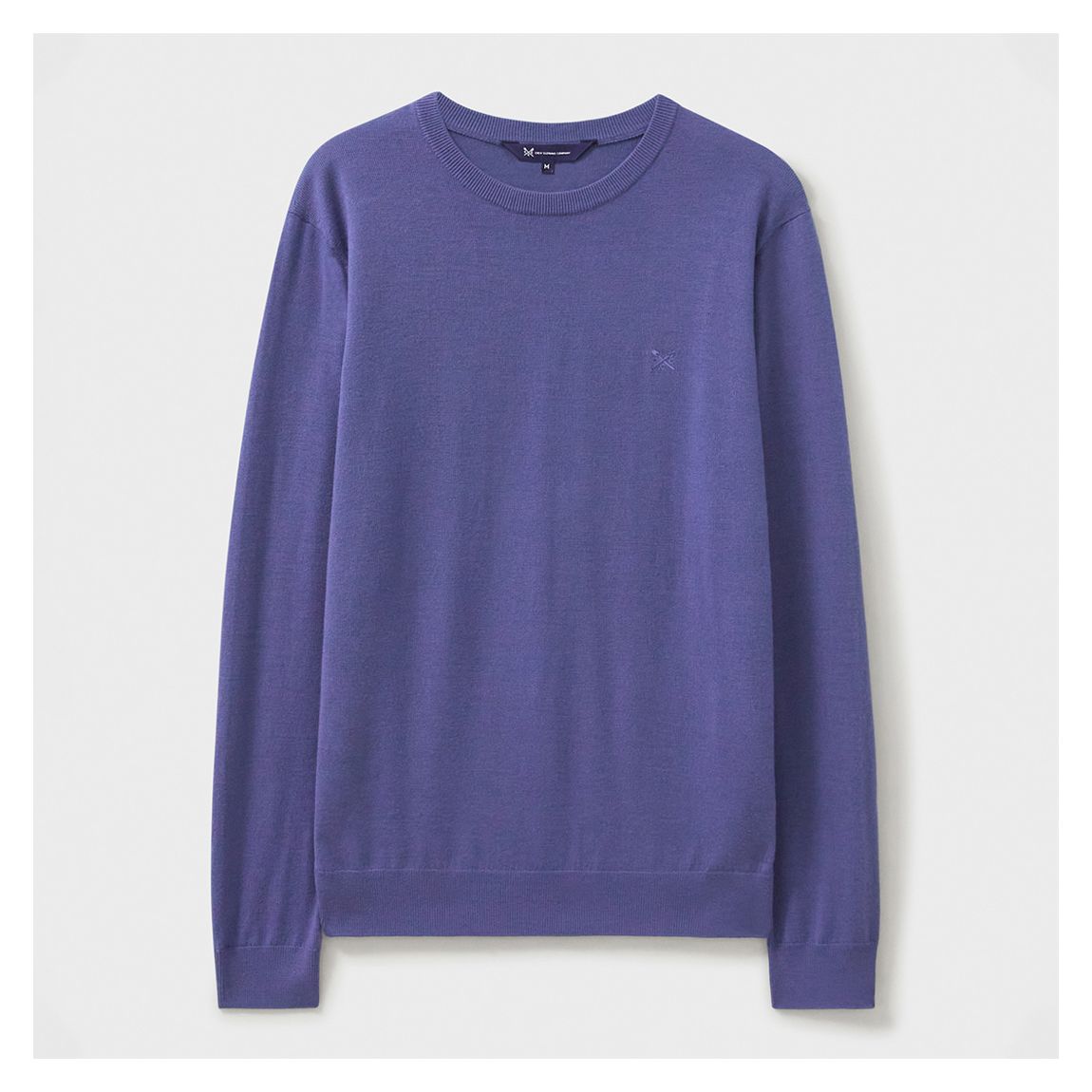Purple Fine Merino Wool Sweatshirt main product photo