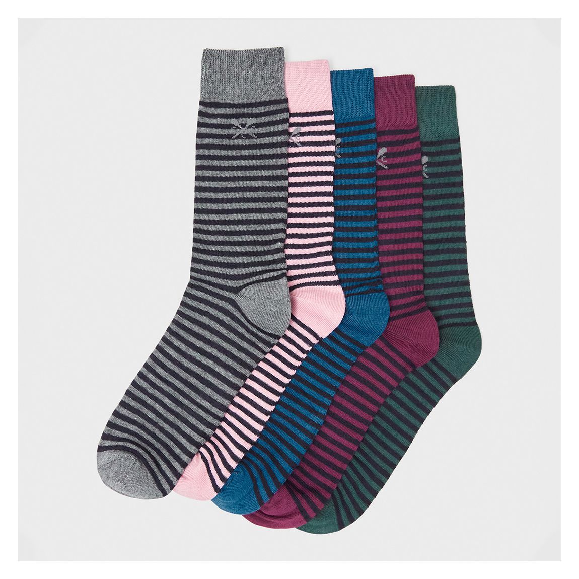 Multi 5 Pack Bamboo Socks Box main product photo