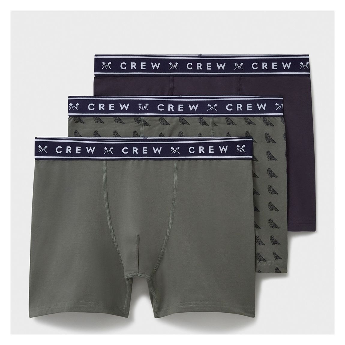 Multi 3 Pack Cotton Stretch Boxers main product photo