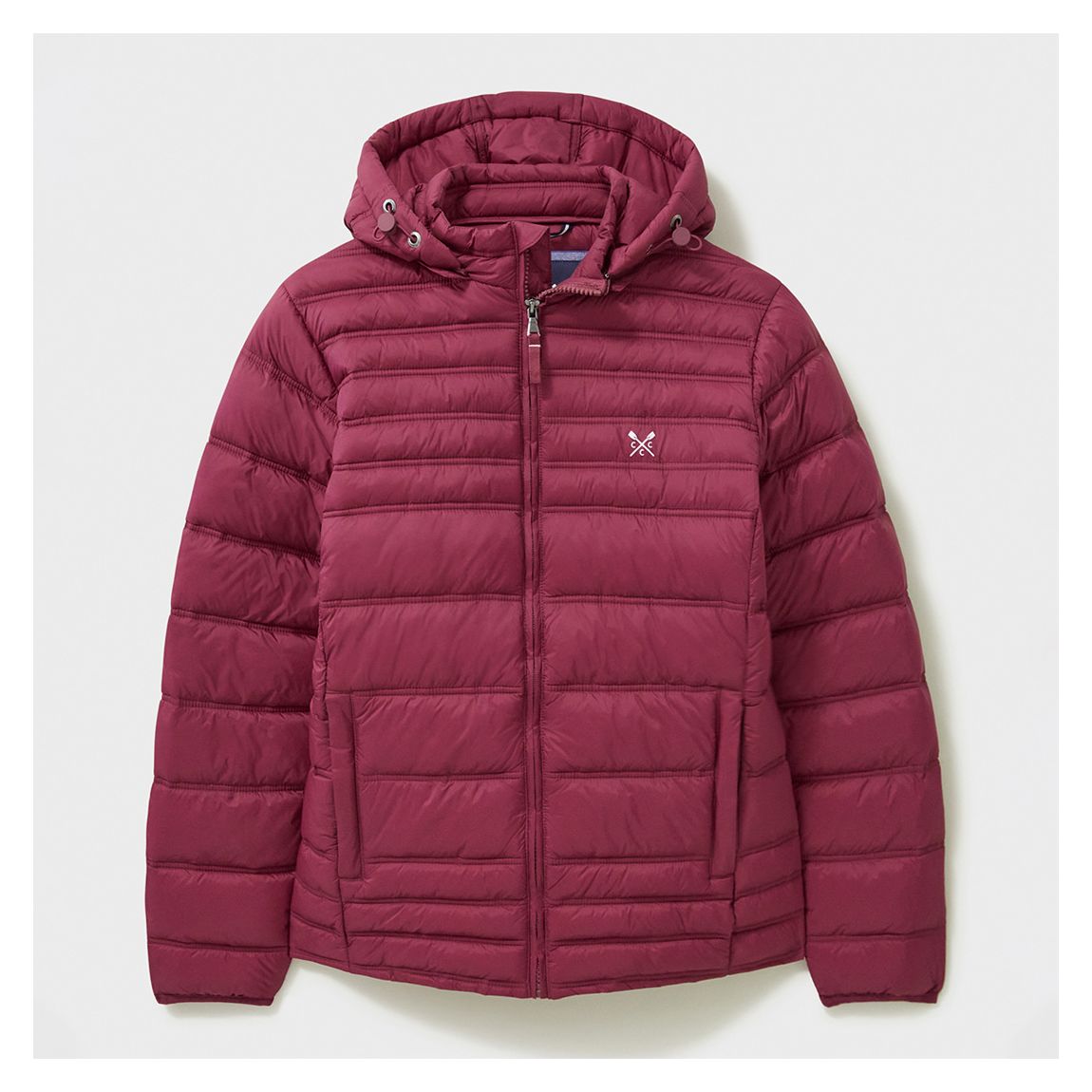 Burgandy Lightweight Padded Jacket main product photo