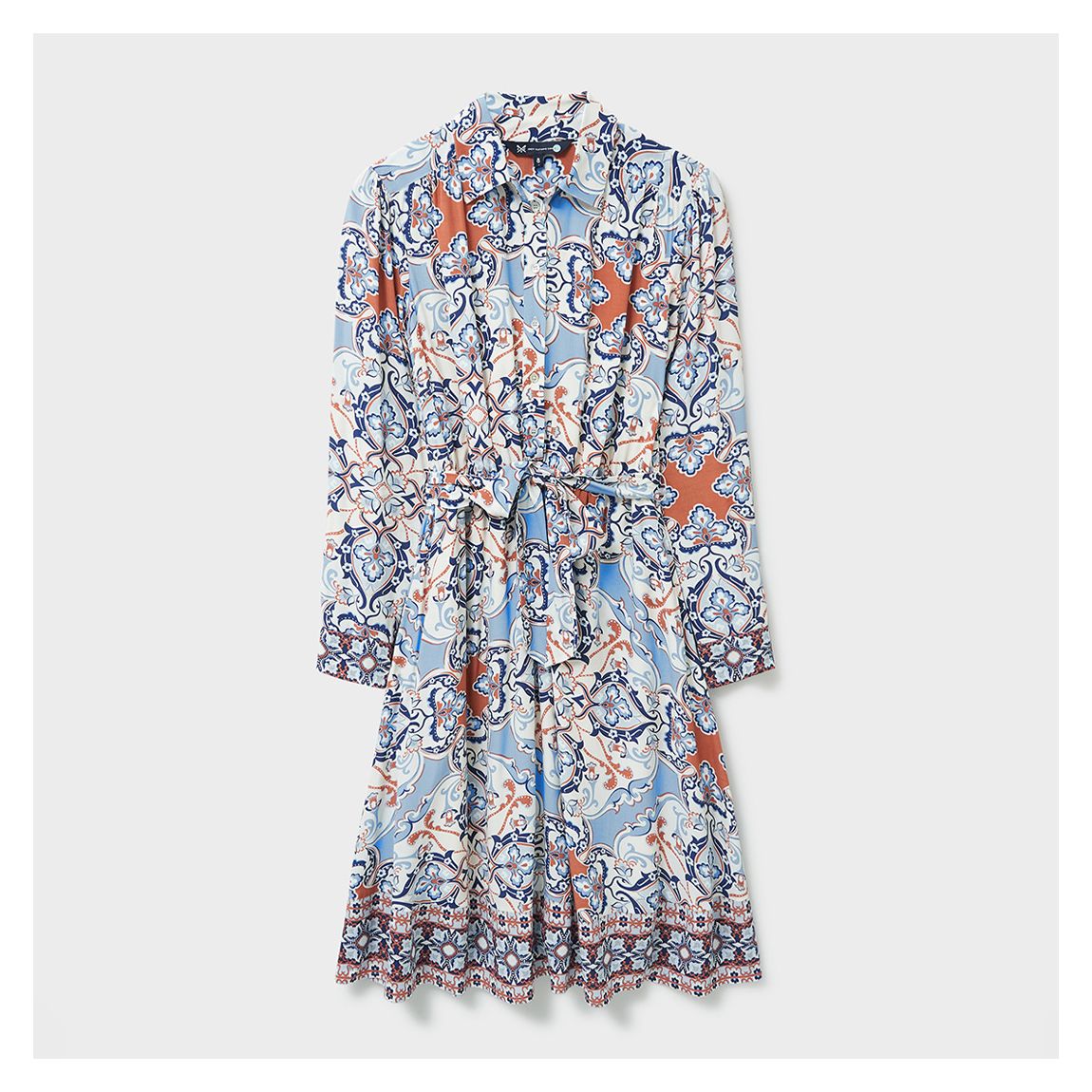 Multi Brea Printed Shirt Dress main product photo