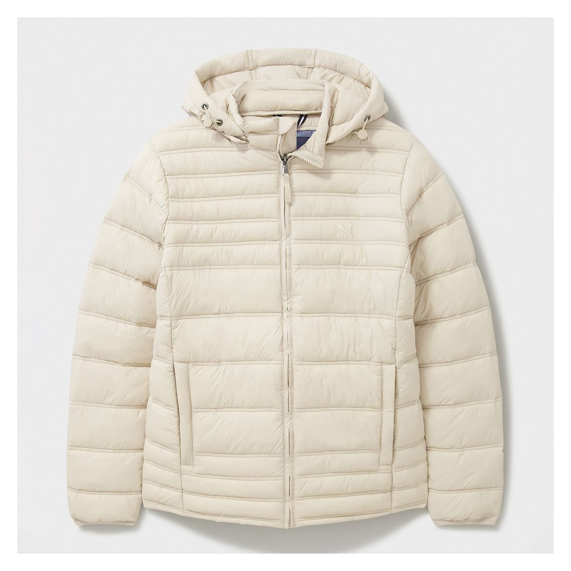 Cream Lightweight Padded Jacket main product photo