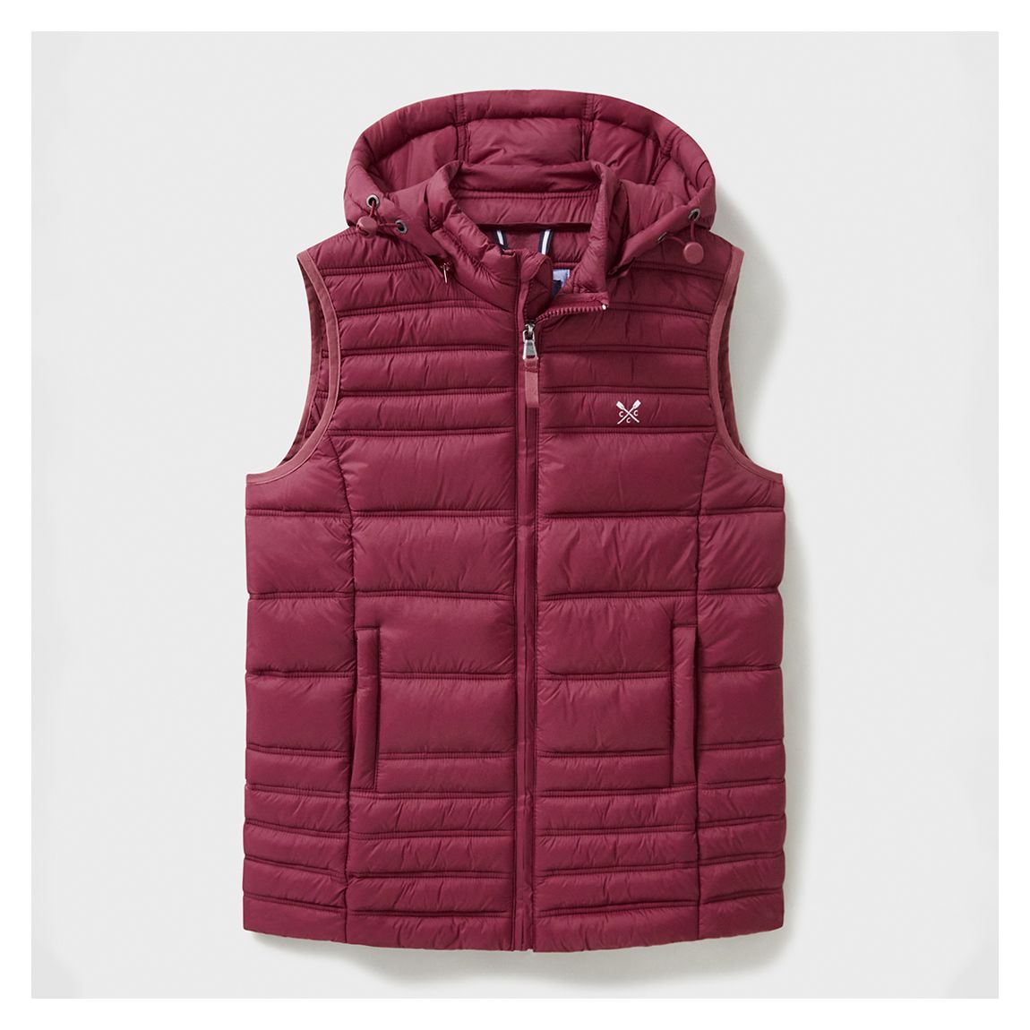 Red Lightweight Padded Gilet main product photo