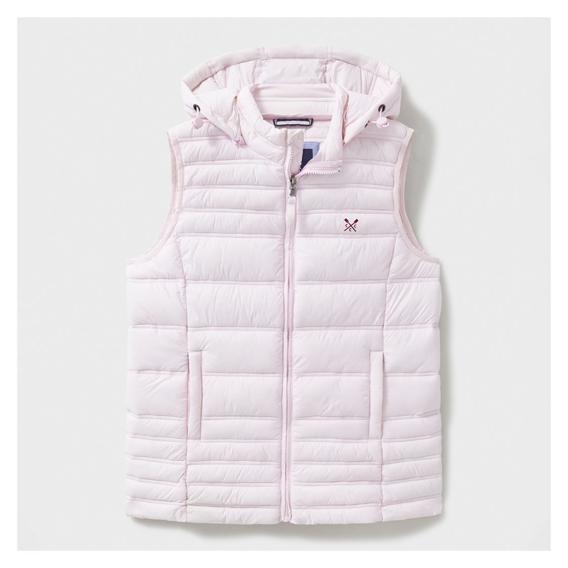 Light Pink Lightweight Padded Gilet main product photo