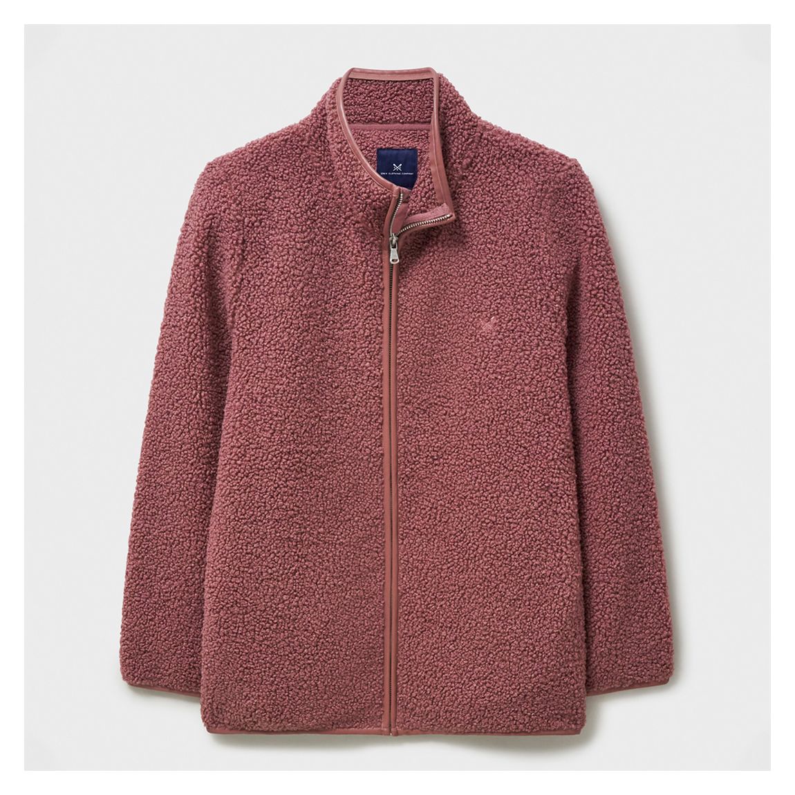 Rose Zip-Through Borg Fleece main product photo