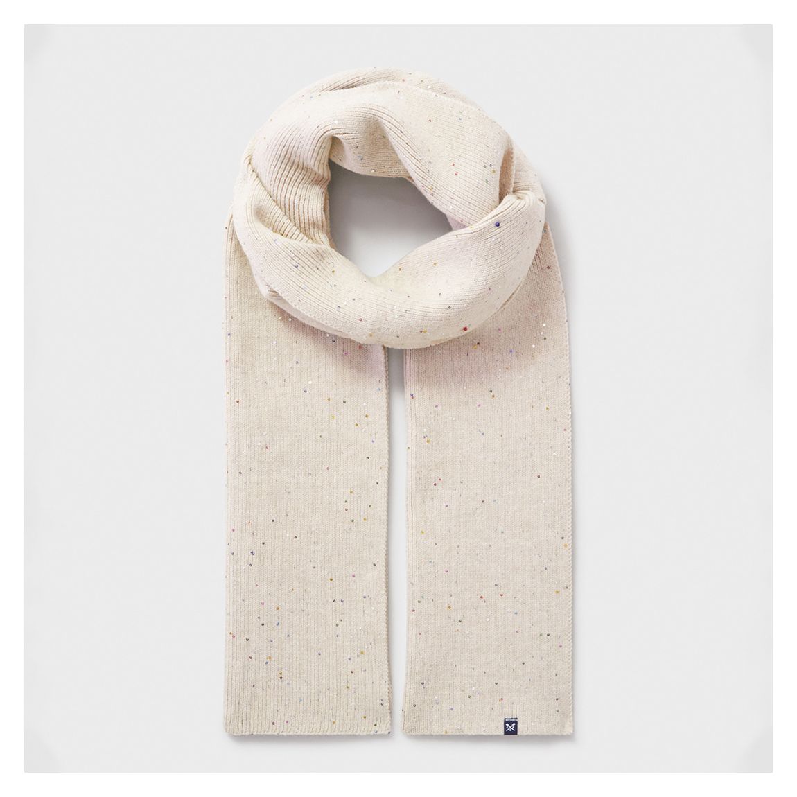 Beige Glitterball Scarf main product photo