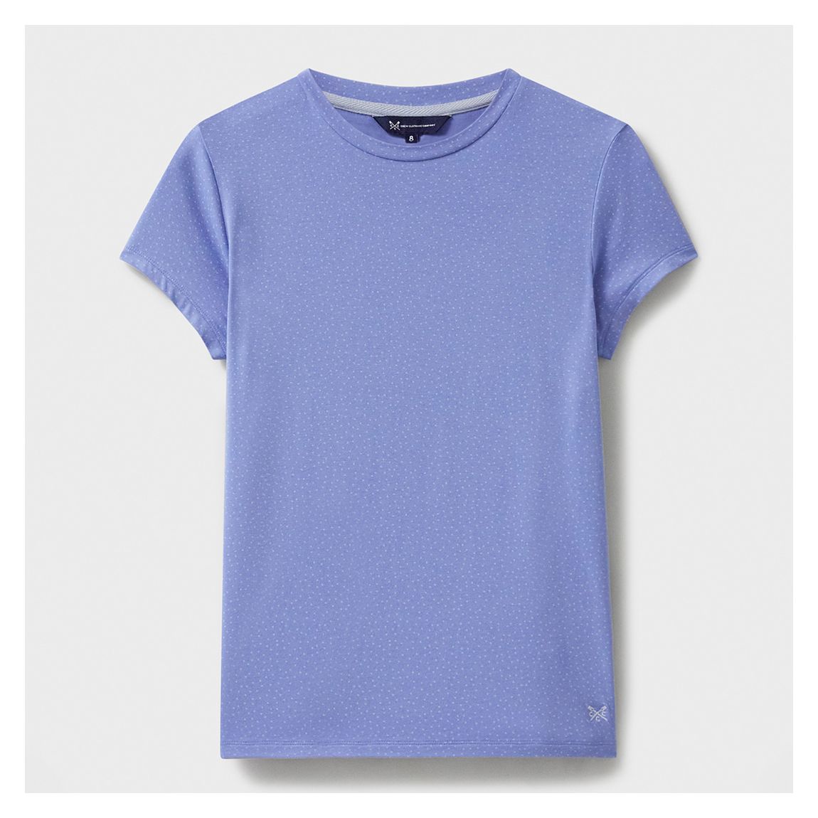 Blue Spot Printed Stretch T-Shirt main product photo