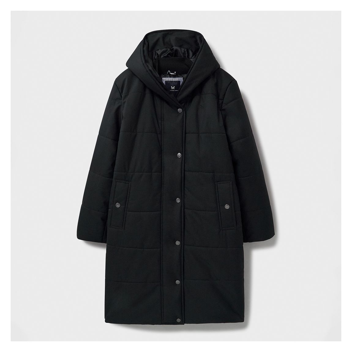 Black Heavyweight Padded Coat main product photo