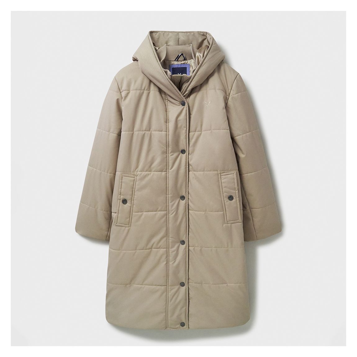 Beige Heavy Weight Padded Coat main product photo