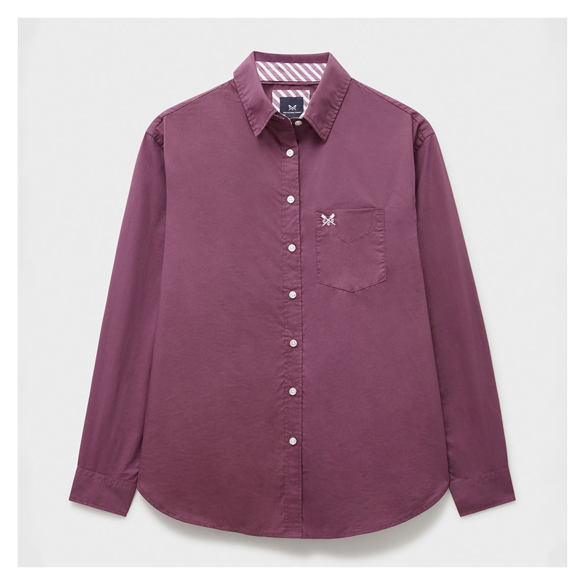 Berry Cotton Poplin Shirt main product photo