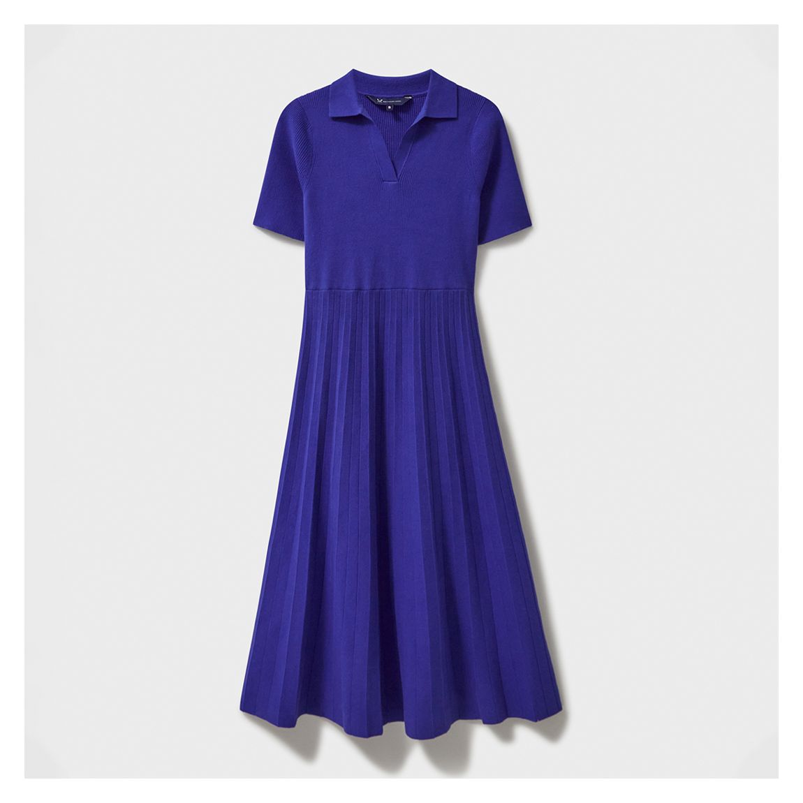 Bright Blue Poppy Knitted Dress main product photo