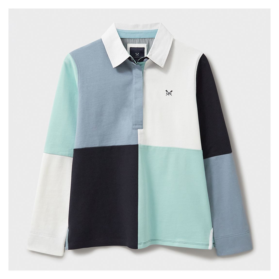 Multi Harlequin Rugby Cotton Sweatshirt main product photo