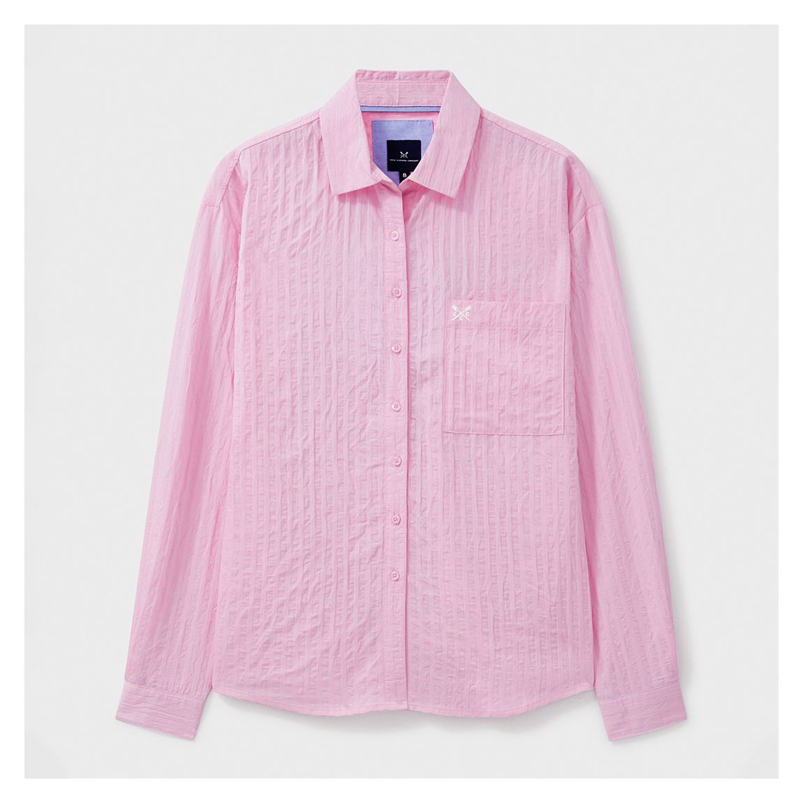 Pink Stripe Textured Shirt main product photo