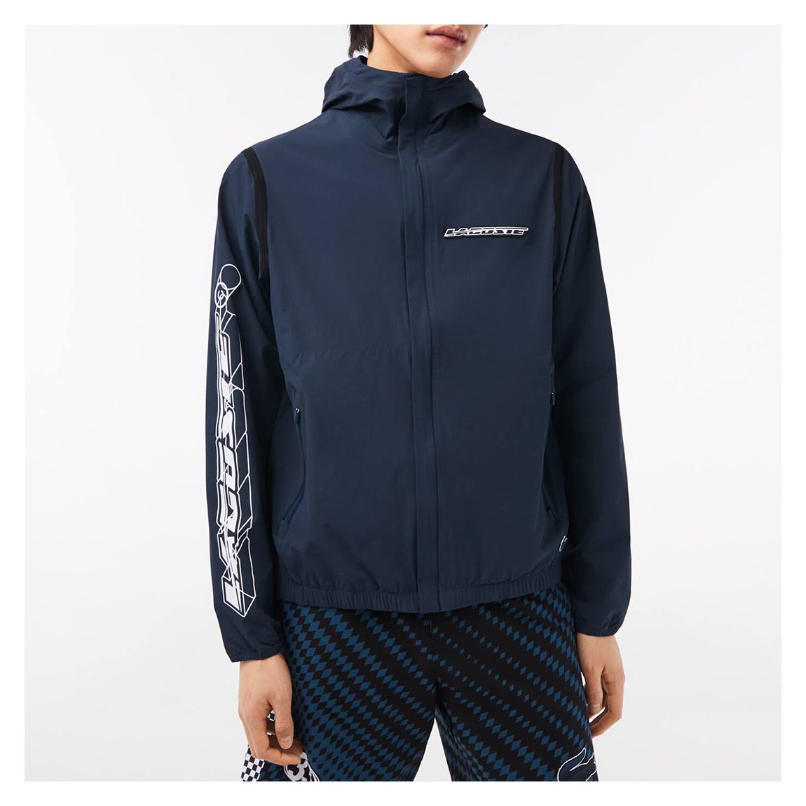 Navy Graphic Lightweight Jacket main product photo
