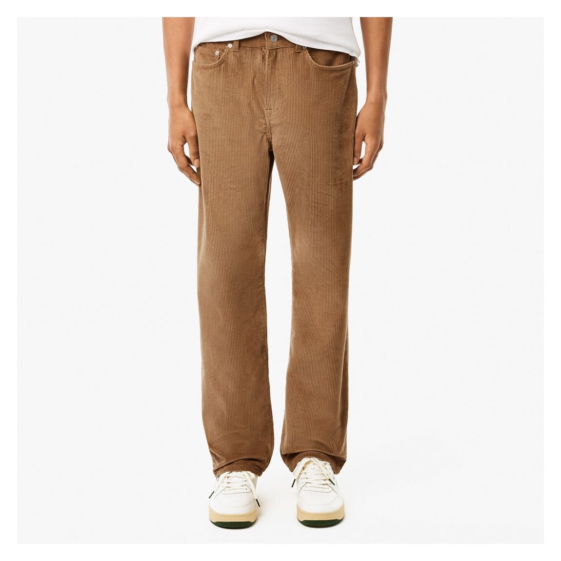 Camel Corduroy Loose Full Length Jeans main product photo