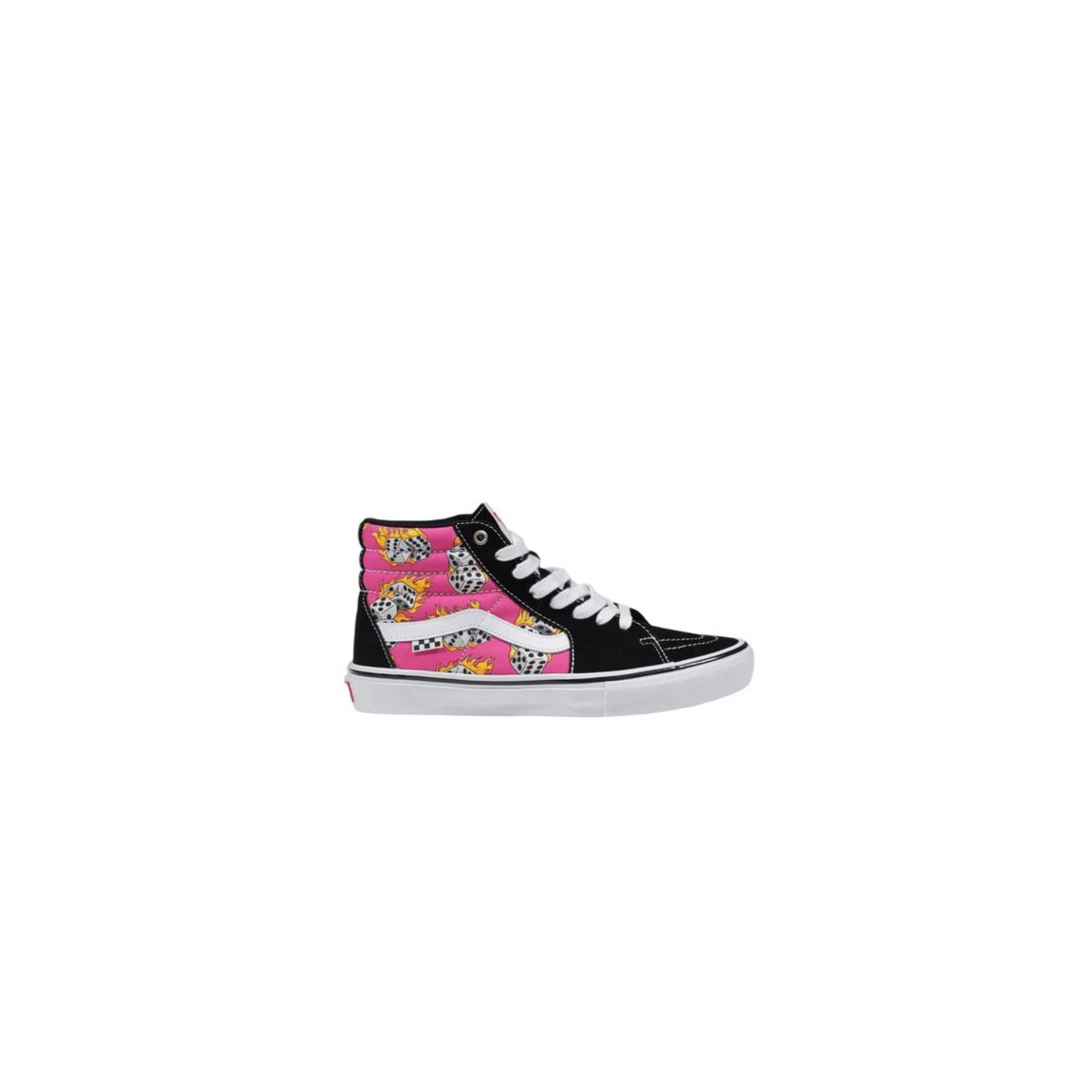 Sk8Hi Flaming Dice Skate Shoe Wo - Pink Sneakers main product photo