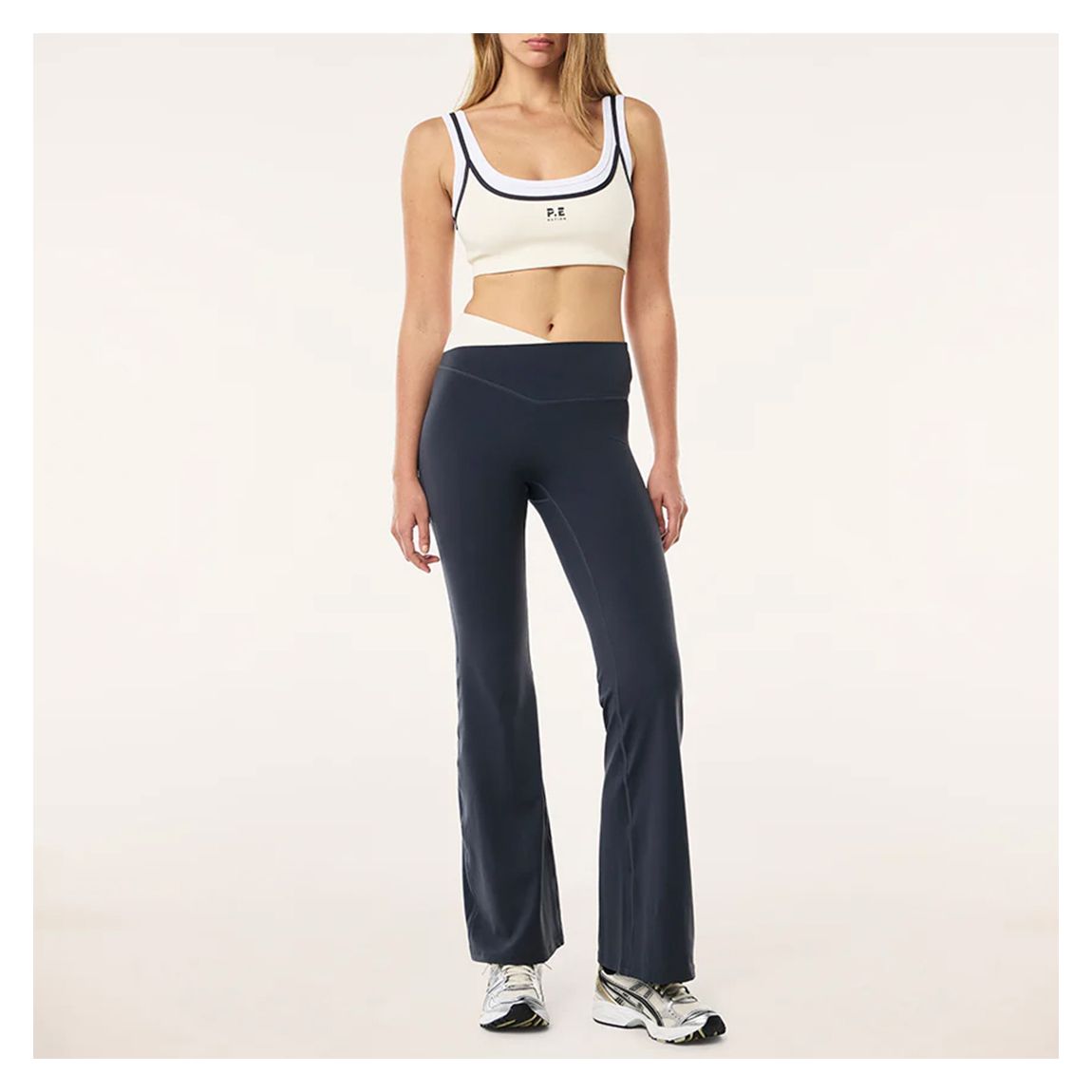 Blue Wander Flare Legging main product photo