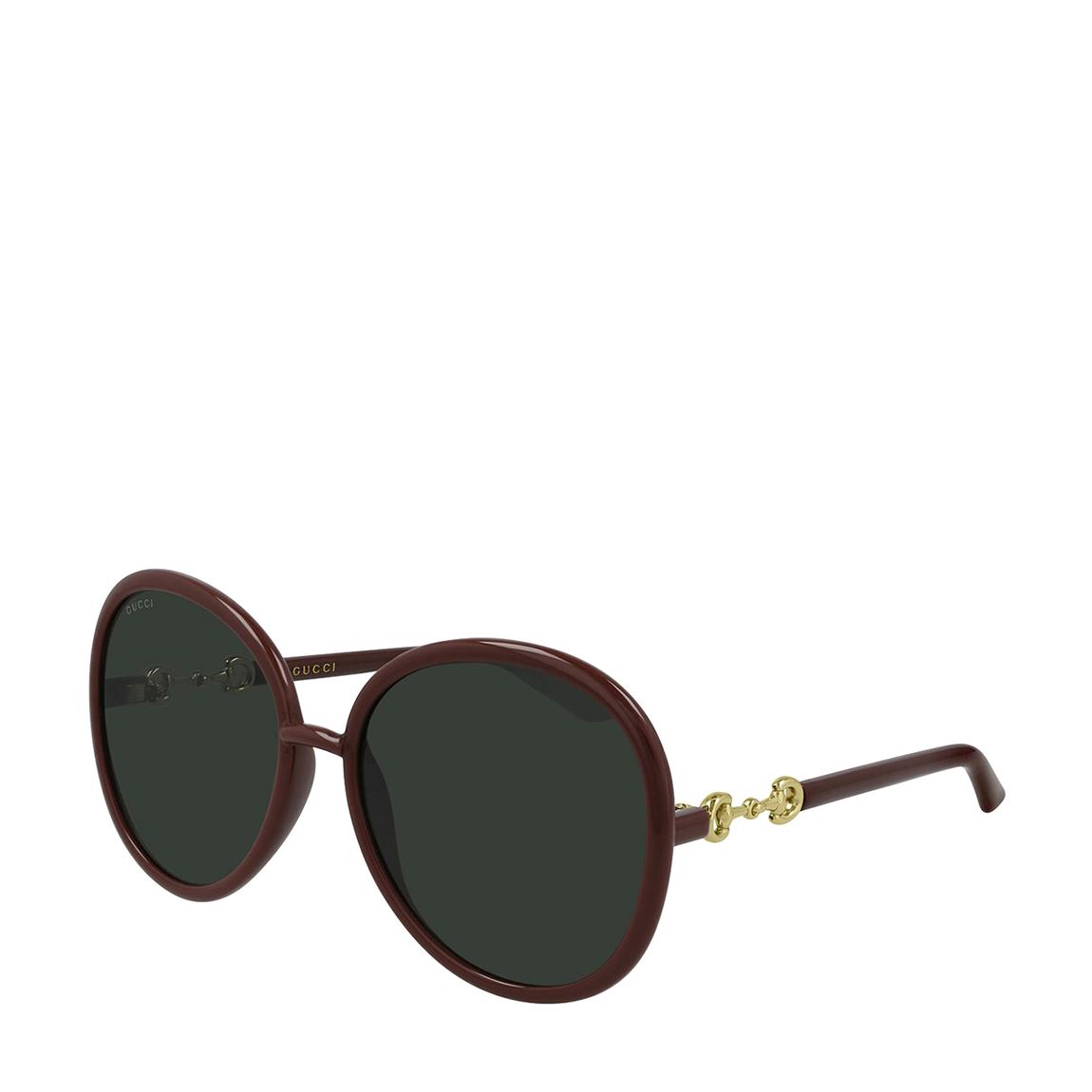 Women's Burgendy Red Gucci Sunglasses 61mm main product photo