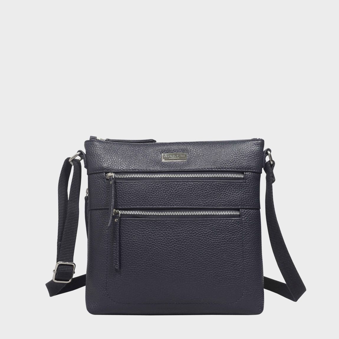 'CORI' Pebble Grain Soft Real Leather Crossbody Bag main product photo