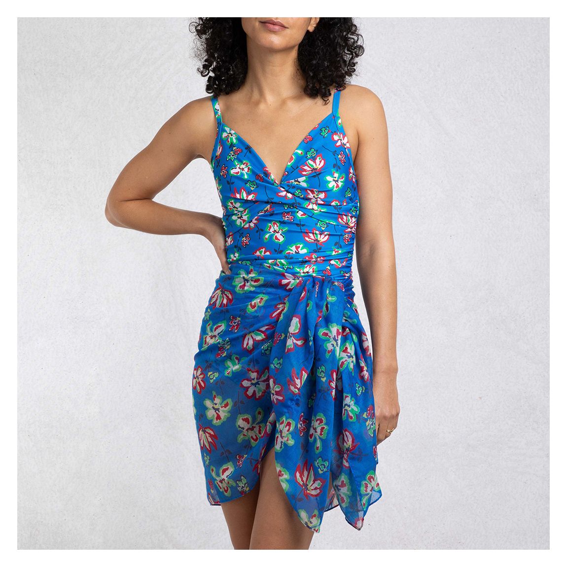 Kiera Printed Sarong Scarf main product photo