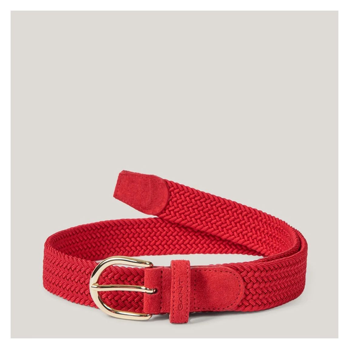Red Gold Buckle Belt main product photo