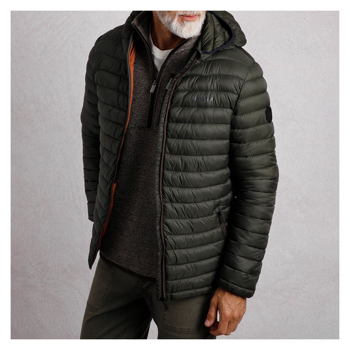 Grey Flete Lightweight Showerproof Padded Jacket main product photo
