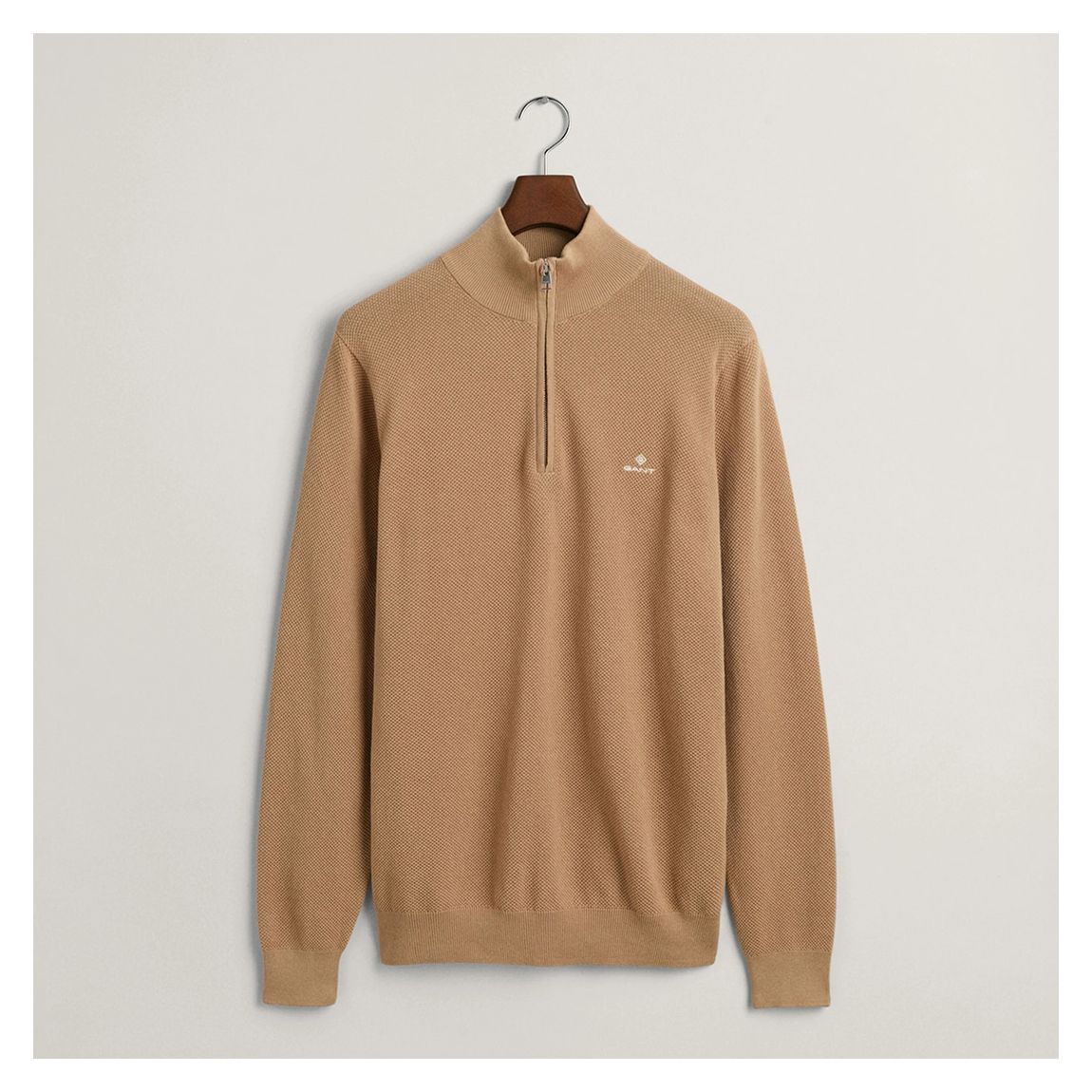 Beige Half Zip Sweater main product photo